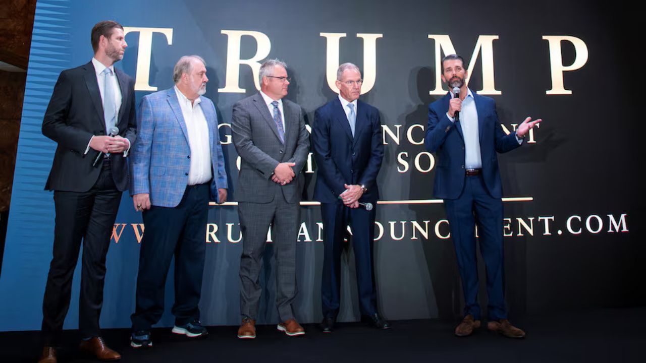The Trump family’s latest business venture combines political branding with a gold-plated push into America’s mobile market.