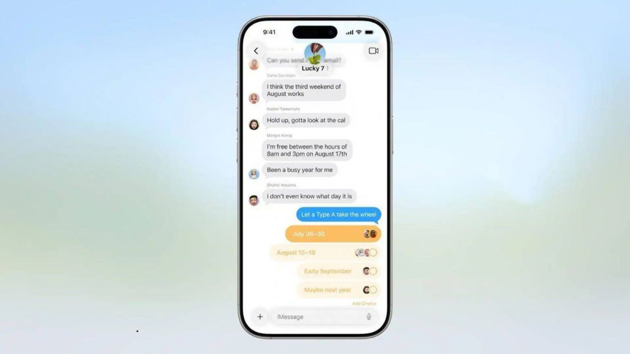 Polling in Messages 