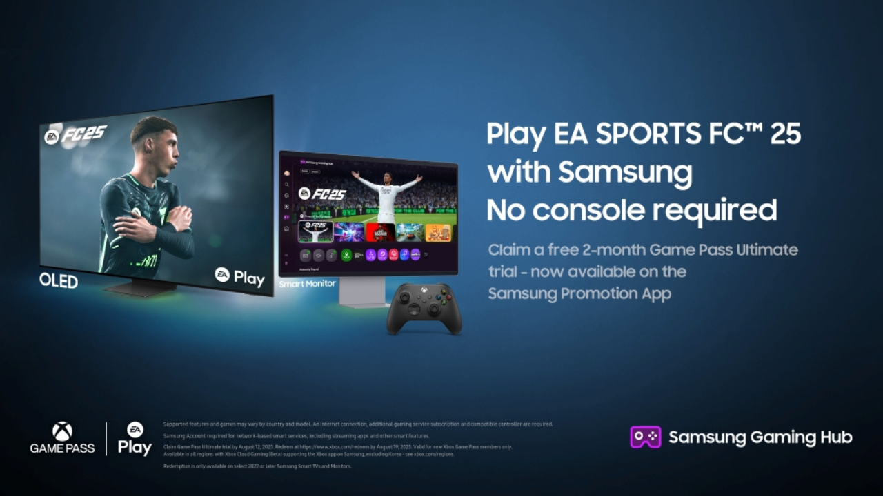 Samsung Teams Up With Xbox and EA to Offer 2 Months of Free Game Pass Ultimate