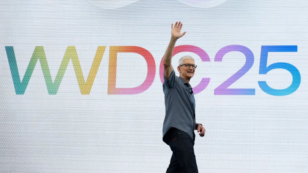 Tim Cook at WWDC 2025