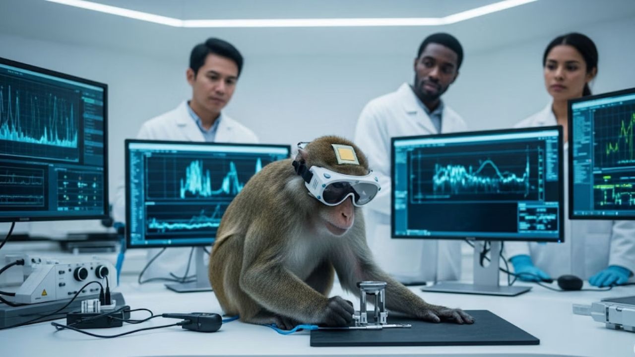 Elon Musk’s Brain Chip Tricks Monkey Into Seeing Things