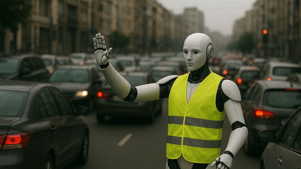 Meet Little Tiger: The Humanoid Officer Directing Shanghai Streets