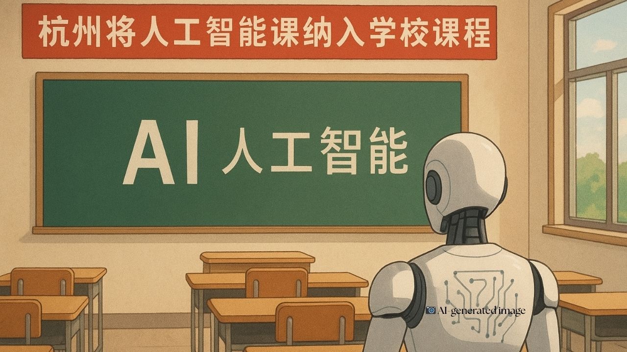 AI Lessons for school kids in Hangzhou — When Will India Catch Up?
