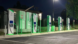 Representation: Underutilised EV charging station in Pune as authorities reassess expansion plans.