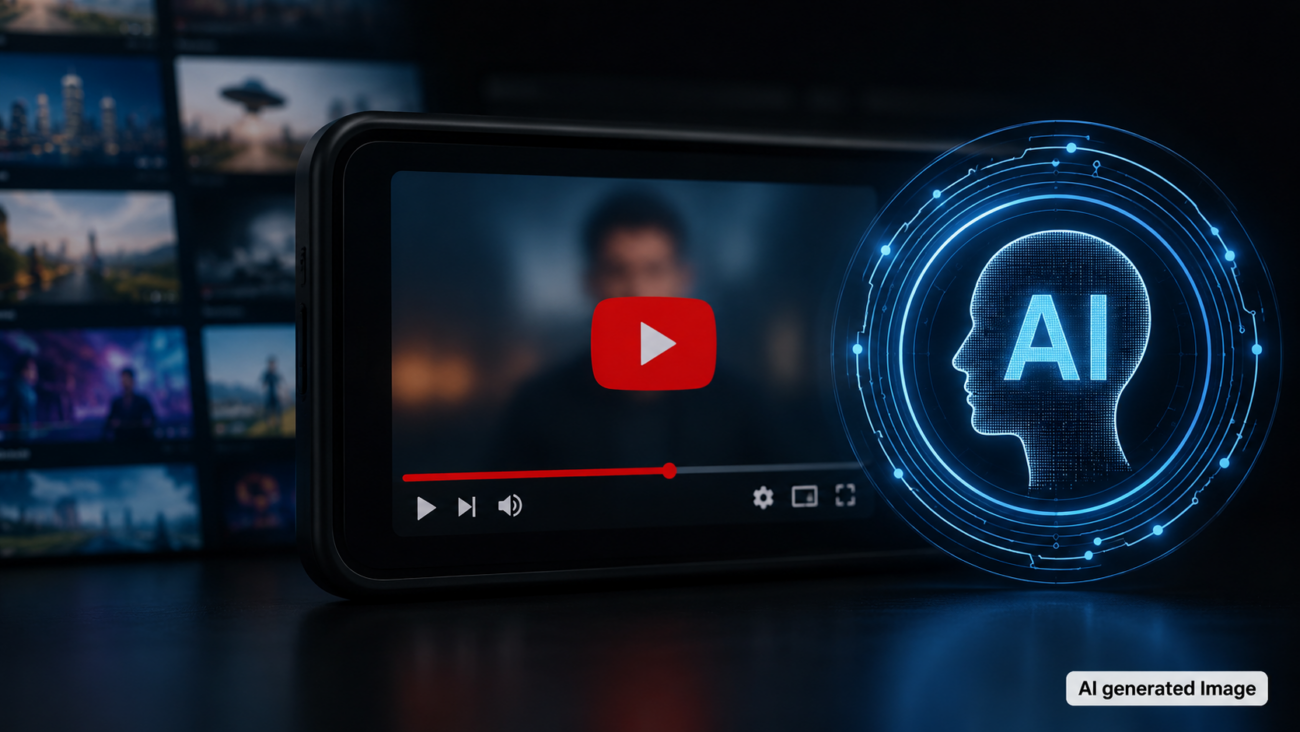 YouTube is expanding AI transparency measures by labelling synthetic or AI-generated videos, including content not disclosed by creators.