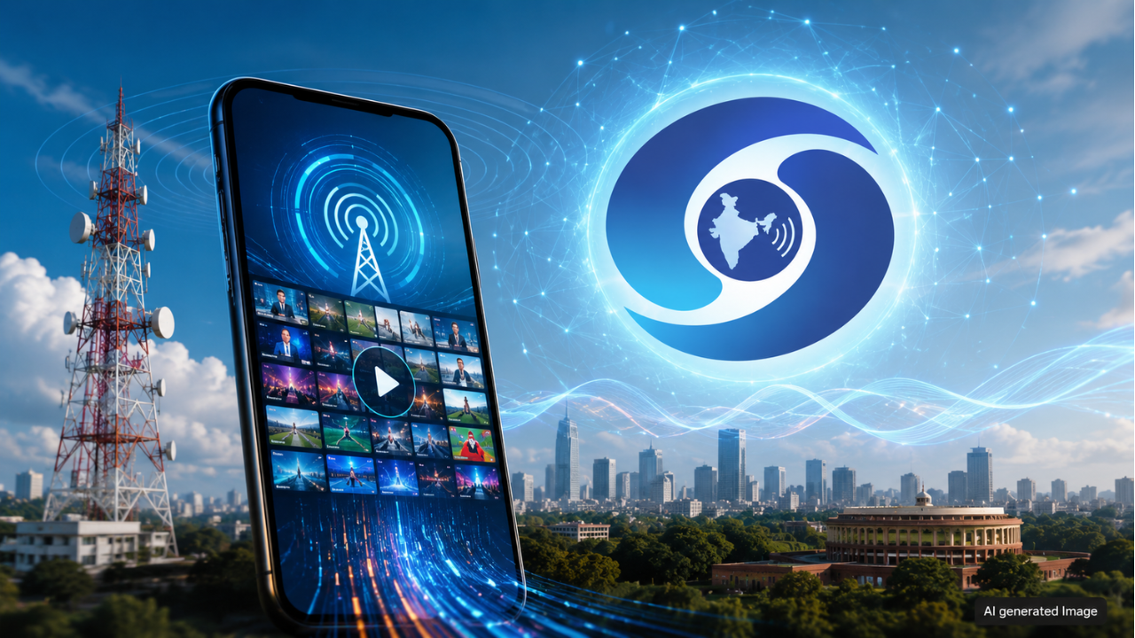 Prasar Bharati Releases Fresh D2M Test Results: Technology Clears Telecom Checks
