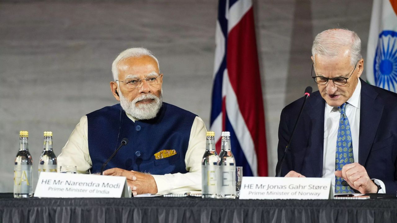 India-Norway Green Strategic Partnership: Modi, Norway PM Sign Deals on AI, Space and Clean Energy
