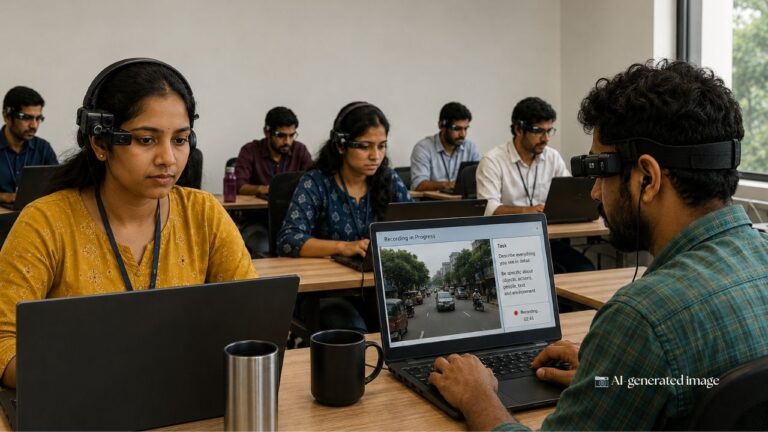 Why Are India’s Gig Workers Wearing Body Cameras to Train AI Robots?