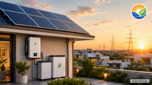 Residential rooftop solar systems paired with battery storage are increasingly being viewed as a key component of India's clean energy transition.