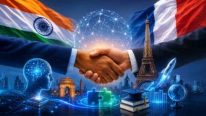 India and France have adopted the Innovation Roadmap 2030 to expand collaboration in AI, startups, research and education.