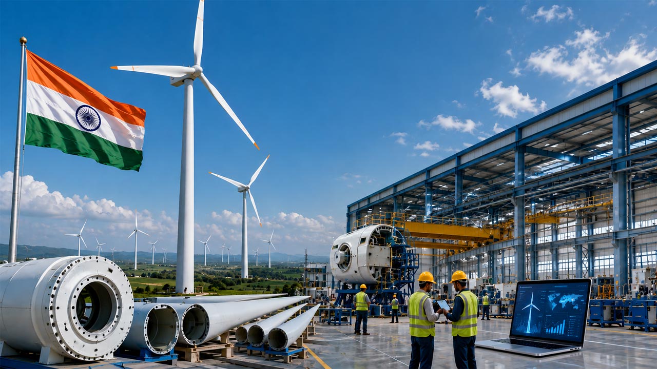 India's newly launched WT-MARUT platform designed to enhance supply chain visibility and boost domestic wind turbine manufacturing capabilities