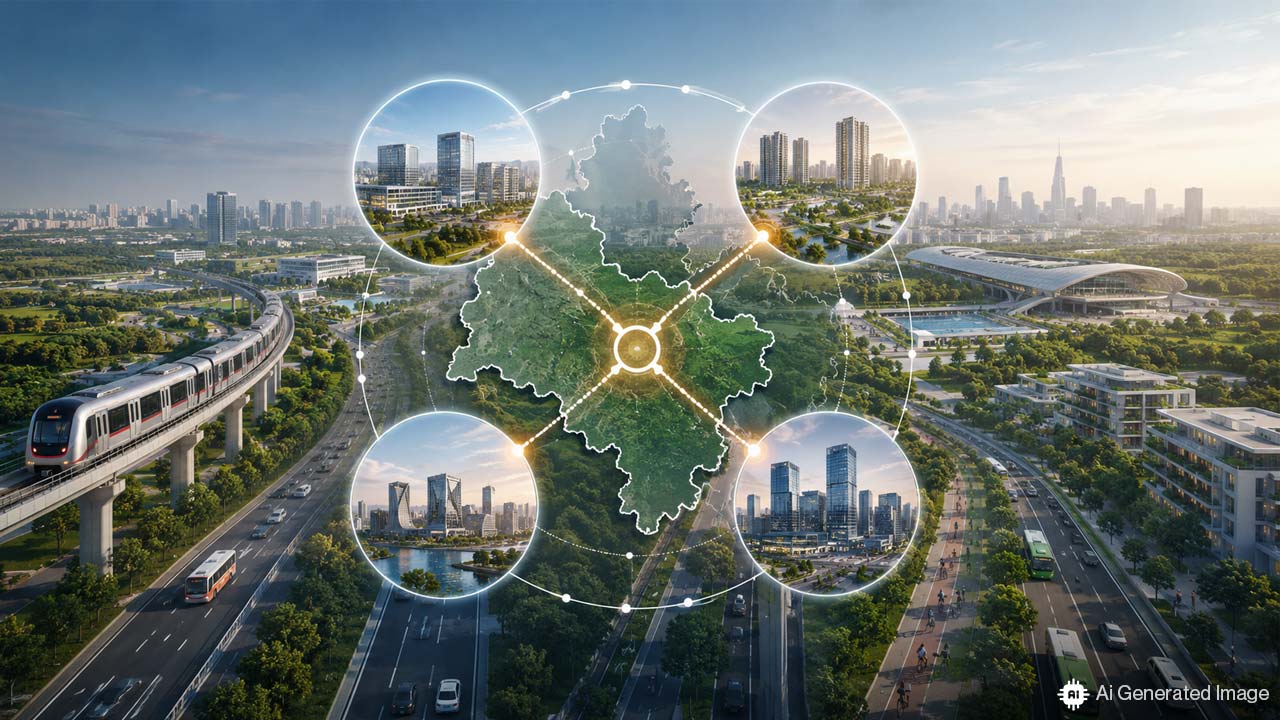 Delhi-NCR's Regional Plan 2041 to feature Namo Cities, rapid transit corridors and integrated urban infrastructure designed to support future population growth.