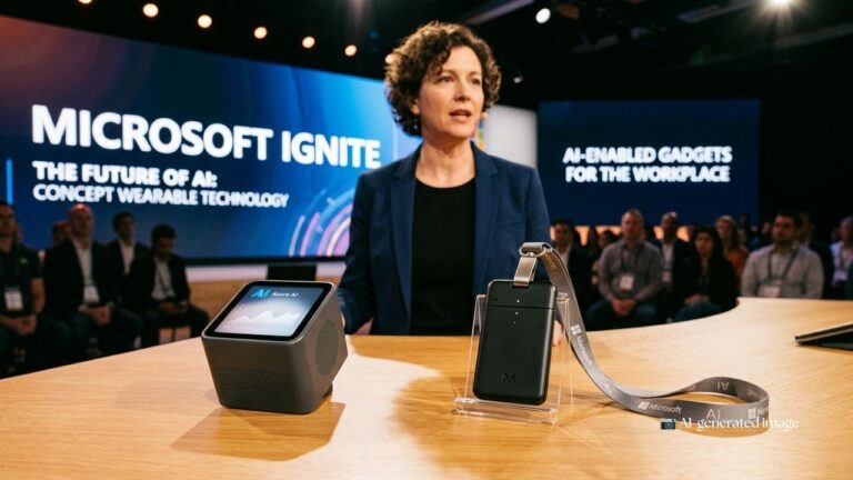 Microsoft Develops Wearable AI Device Designed for Workplace Productivity