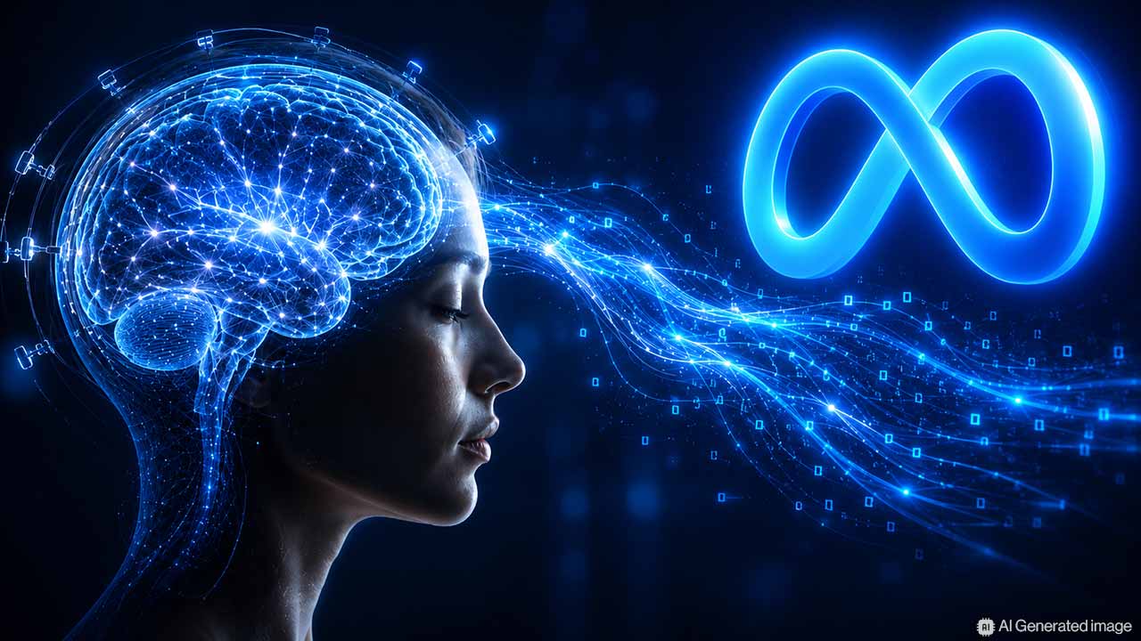 Meta Unveils “AI System” That Converts Brain Activity Into Text Without Surgery