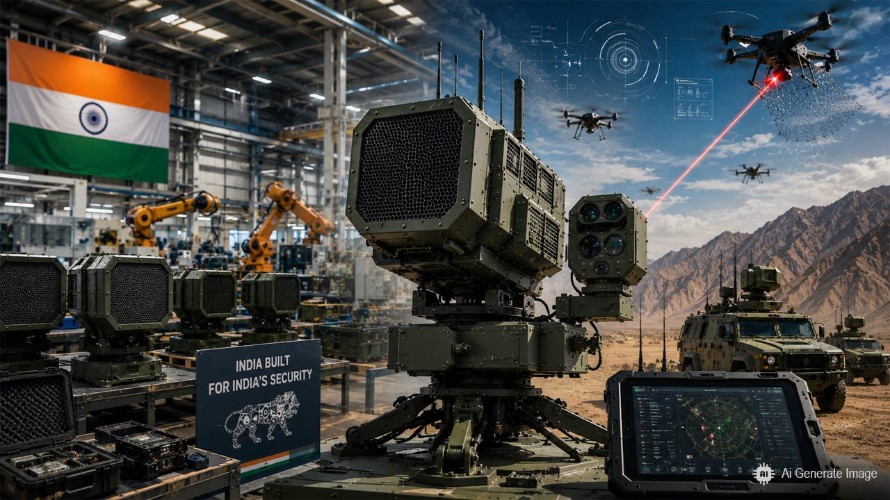 Paras Defence Wins Exclusive India Rights to Build Guardian-1 Counter-Drone Interceptor