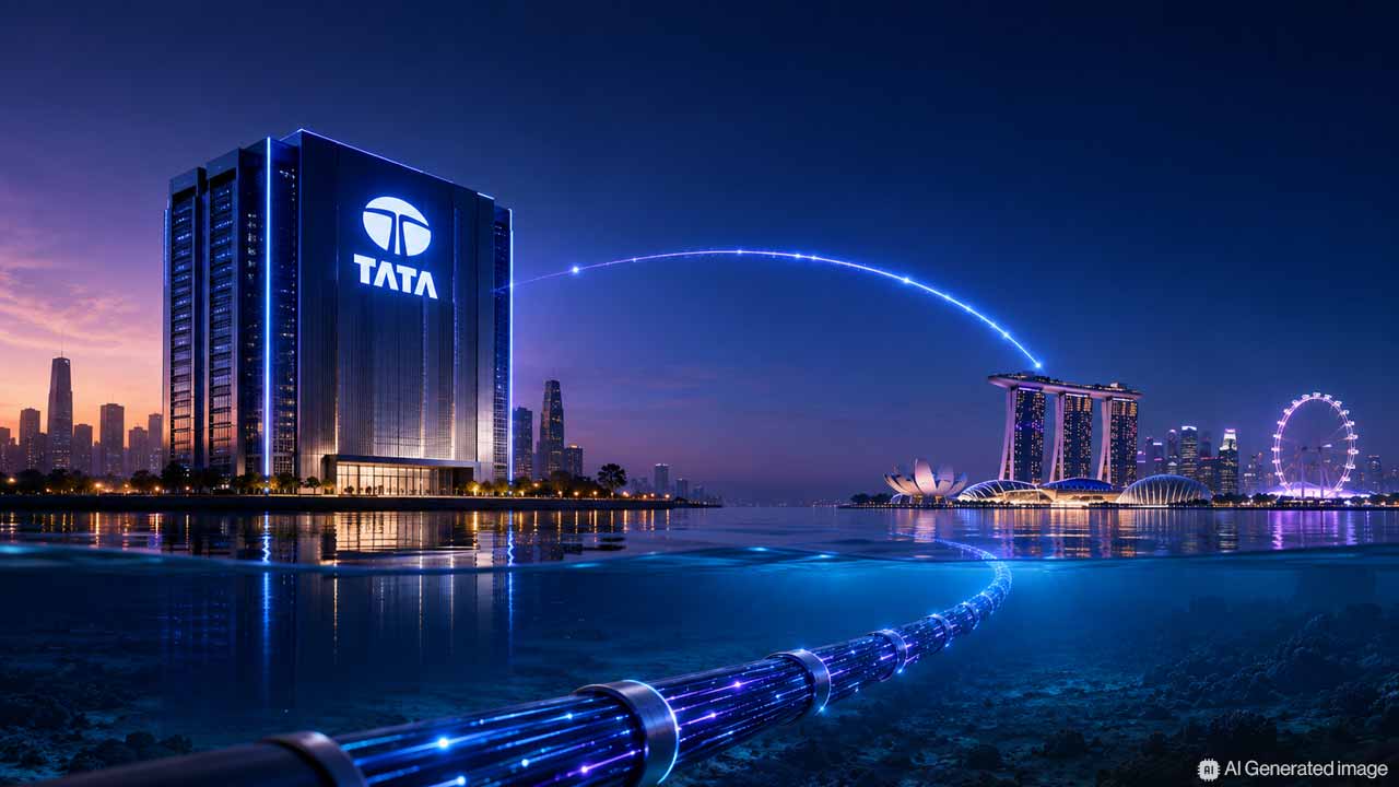 Tata Communications to Invest $152 Million in India-Singapore Subsea Network as AI and Cloud Demand Surges