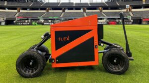 3D-Printed Robot Foot Helped Prepare FIFA World Cup 2026 Stadiums | Image Credits: Voxel Matters