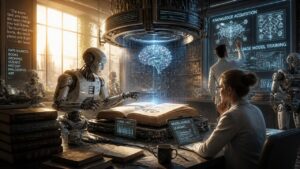AI Companies Buying Old Books to Train AI Models Raise Concerns | Image Credits: Canva