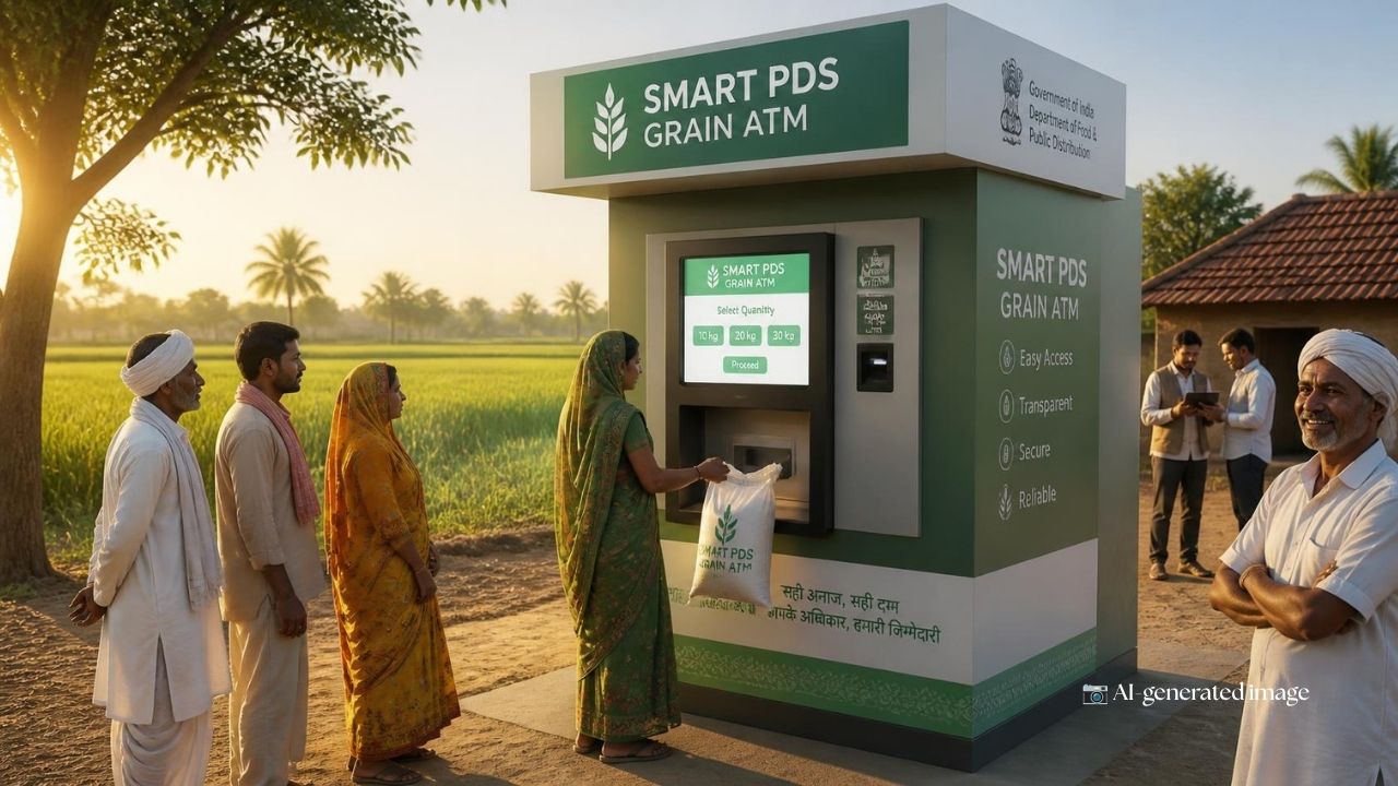 Chhattisgarh Launches 24×7 Smart PDS Grain ATMs in Three Cities
