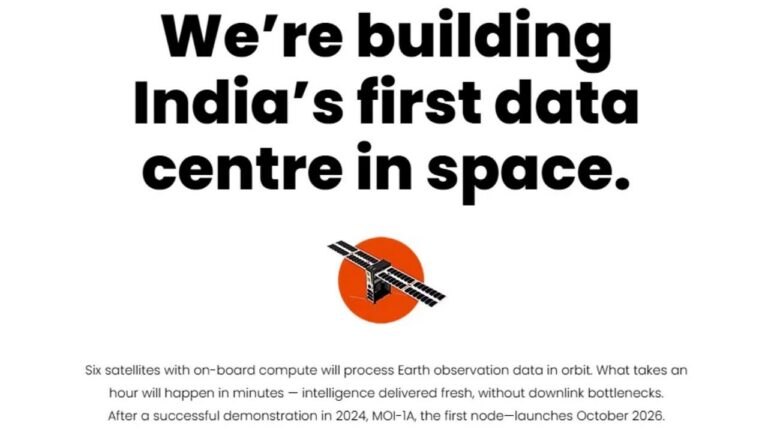 India’s First Networked Orbital Data Centre: TakeMe2Space Targets 2028 SpaceX Launch