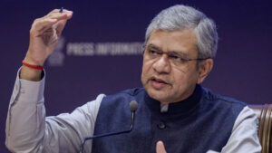 Union Electronics and IT Minister Ashwini Vaishnaw said India’s mobile PLI scheme generated ₹25,000 crore in direct tax collections against ₹19,000 crore in government incentives.